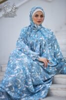 Blue Paisley Print Isdal