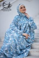 Blue Paisley Print Isdal